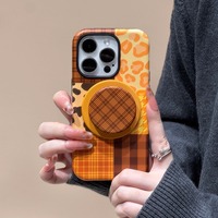 Nouvelle coque de protection antichoc magnétique souple à imprimé léopard pour iPhone 17 Pro Max 16 Pro Max 15 14 Automne Hiver