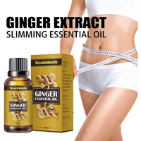 Huile de massage anti-cellulite pour le corps EELHOE, OEM/ODM, soin du corps, drainage du ventre, brûlage des graisses, amincissant, gingembre, perte de poids