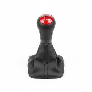 Poignée de levier de vitesse manuelle 5 vitesses Peugeot 207 Sport Rouge avec soufflet, accessoire automobile de Turquie - Product Image 2