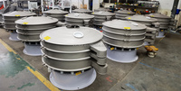 Kreisförmiges Vibrationssieb Holzpellet Lebensmittelindustrie Kräuter Kaffeebohnen Pulver Rundes Rotierendes Vibro-Sieb Siebmaschine