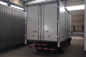 Refrigerador de camión aislado <span class=keywords><strong>Isuzu</strong></span> de alta calidad para mantener y entregar caja refrigerada de transporte de carne para camioneta camión grande - Product Image 4