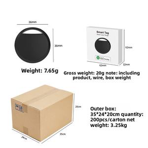 Airtag para Dispositivos Apple, <span class=keywords><strong>Rastreador</strong></span> GPS Bluetooth, Localizador <span class=keywords><strong>de</strong></span> Mascotas Antipérdida, Alerta Sonora, Recordatorio <span class=keywords><strong>de</strong></span> Objetos Perdidos, Resistente al Agua IP67, Etiqueta Inteligente <span class=keywords><strong>de</strong></span> Plástico - Product Image 3