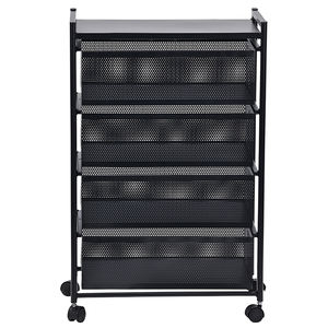 ชั้นวางของเหล็กคาร์บอน4ชั้นสี่เหลี่ยมสำหรับห้องครัว - Product Image 6