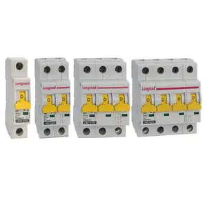 Factory direct manufacturer 2P 6kA capacity MCB 10amp Miniature circuit breaker safety electrical disjoncteur disjuntor