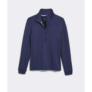 China Wholesale Customize Collared Half Zip Collar <b>Long</b> Performance Gym Golf Sleeve Solid Slimming Women Quarter-Zip <b>Sweatshirt</b> - Product Image 2