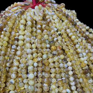 Gioielli in ambra naturale perle d'ambra russa 10-14mm perline di preghiera musulmana Imam a buon mercato - Product Image 4