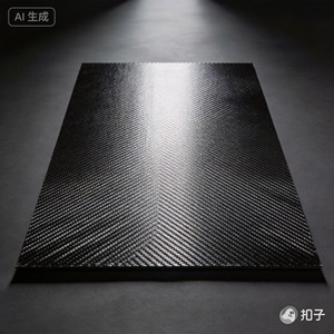 Tissu en fibre de carbone tissé - Accessoires légers 110 GSM - Product Image 2