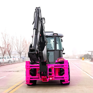 Miễn phí vận chuyển Euro 5 EPA phổ biến backhoe máy xúc loader 4x4 Mini backhoe máy xúc - Product Image 4