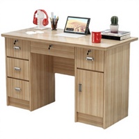 Bureau d'ordinateur en bois de 1,2 m, design moderne, durable, prix compétitif 2025, fonctionnalités convertibles pour le gaming et le bureau, petite taille