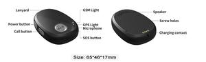 4G LTE Mini boyutu ile GPS izci uzun çalışma süresi su geçirmez IP67 içinde ayakkabı çocuklar için çocuk konum izleme abd'de - Product Image 4