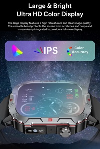 New C40 Pro Full Touch Screen Waterproof BT Call Fitness Tracker Outdoor LED Flashlight Smartwatch <b>Bracelet</b> C40pro - Product Image 6