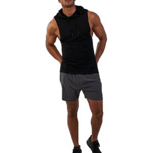 Sweat à capuche homme sans manches personnalisé Gym Fitness haute qualité matériel personnalisé polaire cordon vêtements de sport fermeture éclair homme sweats à capuche 2025 - Product Image 6