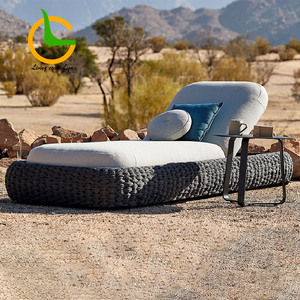 Sillones de Cuerda Modernos con Cojines, Ecológicos, para Exteriores, Junto a <span class=keywords><strong>la</strong></span> Piscina, Patio, Jardín, Parque, Hotel - Product Image 1