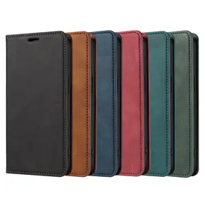 New Retro Magnetic Card Stand Wallet Cover Flip Leather Case For Samung Galaxy S24 S24 Ultra S23 S23 Ultra