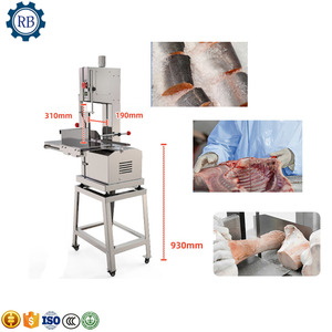 Máquina de Cortar Huesos Automática Industrial de Acero Inoxidable 350 <span class=keywords><strong>Watanabe</strong></span>, Nueva, para Segmentación de Carne Congelada, Cortadora de Pezuñas de Vaca y Oveja - Product Image 6