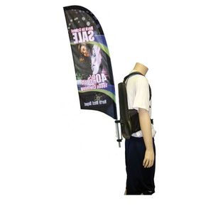 Pdyear Nhà Máy Giá Rẻ Giá Tùy Chỉnh Quảng Cáo Bay Biểu Ngữ Con Người Túi Cờ Lông <span class=keywords><strong>Teardrop</strong></span> Lưỡi Ba Lô Cờ - Product Image 2