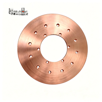 Roue d'électrode de soudeuse à joint en cuivre sur mesure, haute résistance conductrice, pour machine de soudage de joints automatisée