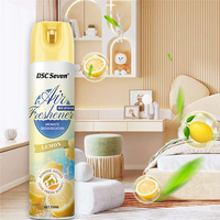 Désodorisant en aérosol personnalisable de 300 ml, directement de l'usine, parfum écologique pour l'intérieur de la voiture et l'assainissement des pièces domestiques