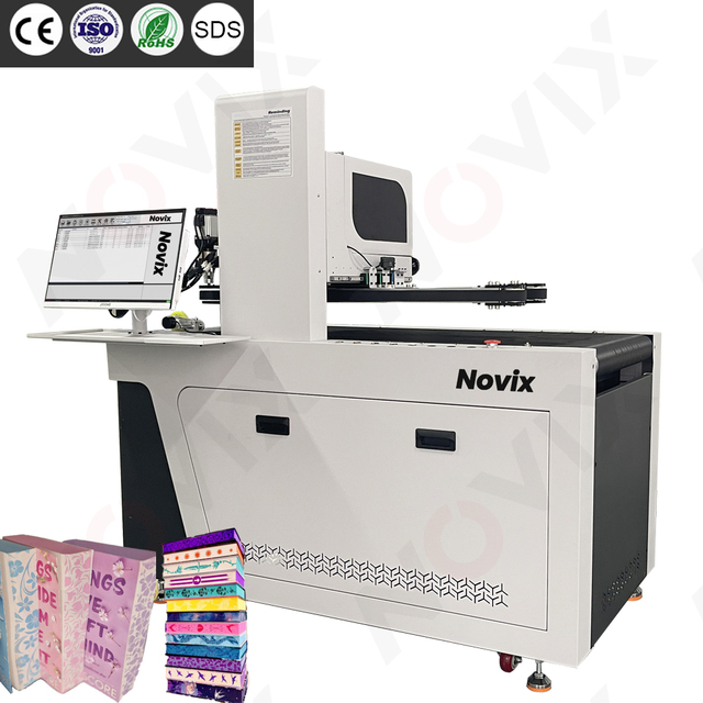 NOVIX Custom High Speed CMYK Digital Book Printing Machine One Pass Direct Printing for Book Edge Business