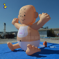 Ballon gonflable personnalisé pour bébé Modèle de poupée de dessin animé Holland