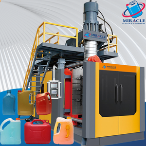 Machine de moulage par extrusion-soufflage de précision pour bouteilles de 300 ml à large ouverture (pot à épices, bouteille de sauce soja, bouteille de vinaigre) - Product Image 1