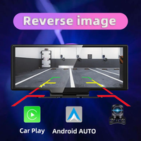 Écran de 10,26'' avec Carplay, Android Auto, projection d'écran, caméra de recul pour tableau de bord, transmetteur FM BT, AUX, aide au recul, console de voiture
