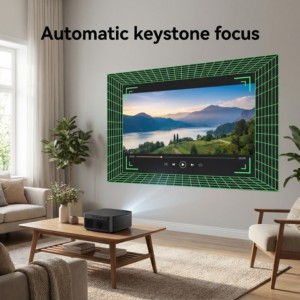 ポータブルプロジェクター 4K <span class=keywords><strong>LED</strong></span> ビデオプロジェクター プロジェクター 格安 H1 LCD ビジネス 教育用 200 ANSIルーメン <span class=keywords><strong>LED</strong></span>ランプ 32GB 2GB - Product Image 4