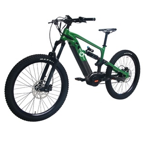 Vélo de montagne électrique à suspension intégrale 1000W avec moteur Bafang 52v 29 pouces, grande puissance, vitesse élevée - Product Image 2