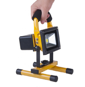 Projecteur de travail LED COB 10W orientable, lampe d'inspection, corps en aluminium, 6500K, IP65, pour bureau, usage résidentiel, jardin, DC/AC - Product Image 4
