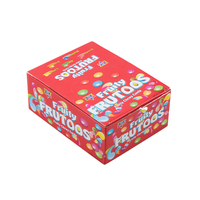 Venta caliente Mixed Fruity Flavors Slittles Candy Box American Dulces Vegan Chewy Bonbon Venta al por mayor Dulces Display Bag