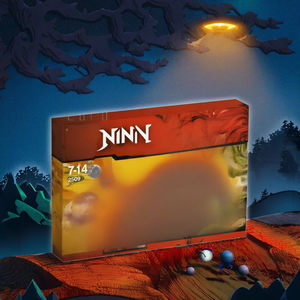 बिजली ड्रैगन लड़ाई शैक्षिक खिलौना बिल्डिंग ब्लॉक 640 pcs/सेट 1:8 पैमाने पर एब्स प्लास्टिक निंजा 2521 79141 क्रिसमस जन्मदिन - Product Image 3