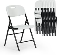 Chaises pliantes de jardin en plastique blanches modernes personnalisées à bas prix, capacité de 450 kg, pour événements et locations
