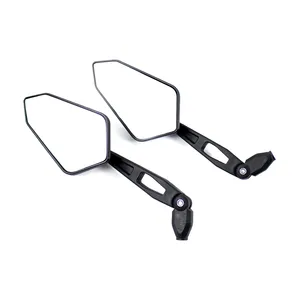Motorcycle Rearview Side Back Mirror For Motorcycles and Electric Bikes 8mm and 10mm Mirrors