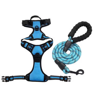 プル犬ハーネスハンドル付き小型中型大型トレーニングなし - Product Image 2