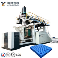 Prix compétitif avec qualité garantie par l'usine, machine de moulage par extrusion-soufflage pour palettes en plastique HDPE à 3 couches de 1,4*1,2 m