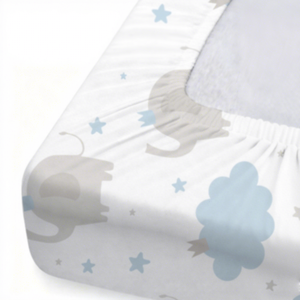 Vente en gros d'usine/OEM, drap de <span class=keywords><strong>lit</strong></span> pour berceau adapté aux berceaux standard et aux matelas pour nourrissons, housse de <span class=keywords><strong>lit</strong></span> pour enfants, ensemble de quatre pièces - Product Image 5
