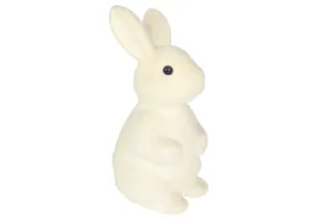 Best Design Natural Handmade Craft Bunny Pick Easter Decoration With Carrot Bow