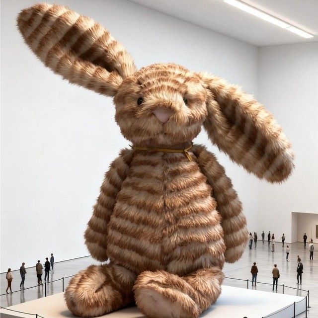 Premium Series Bonnie Rabbit Plush Comforter Embroidered Details Super Soft Plush PP Cotton Filling Halloween Home Decor for