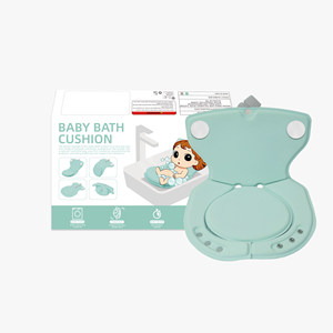 Coussin <span class=keywords><strong>de</strong></span> <span class=keywords><strong>bain</strong></span> universel pour bébé, siège <span class=keywords><strong>de</strong></span> <span class=keywords><strong>bain</strong></span> antidérapant pour nouveau-né, pliable, avec tissu lavable en machine - Product Image 6