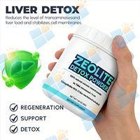 SUNI OEM/ODM Marque Privée Vente en Gros Poudre de Détoxification au Zéolite de Qualité Alimentaire Biologique pour Hommes et Femmes