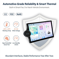 Système Multimédia Automobile SL32 10 pouces avec Écran Tactile IPS, Android 15, DSP, RGB, Bluetooth, Radio FM, CarPlay et Navigateur GPS