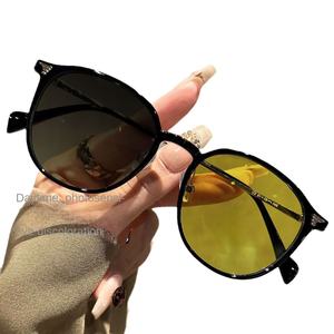 نظارات رؤية ليلية عالية الدقة ثنائية الغرض UV400 مرآة متغيرة اللون إطار كمبيوتر شخصي نظارات ليلية مضادة للأشعة العالية لنظارات الأداء - Product Image 5