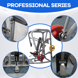 Máquina de entrenamiento de fuerza con placas de acero para <span class=keywords><strong>press</strong></span> de pecho <span class=keywords><strong>inclinado</strong></span> sentado, para culturismo y piernas, equipo de gimnasio comercial - Product Image 3