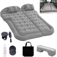 Matelas gonflable pour siège arrière de voiture IFUNWOD, lit gonflable de voyage, oreiller de voyage, lit de voiture SUV, lit d'air pour dormir