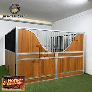 Panneaux avant et latéraux personnalisables de stalles d'écuries JH pour les cloisons d'abris de chevaux Conception modulaire facile à assembler Écurie pour chevaux - Product Image 3