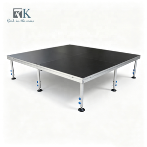 เวทีกลางแจ้ง เวทีคอนเสิร์ต เวทีอลูมิเนียมพร้อมขาปรับระดับความสูงได้ - Product Image 1