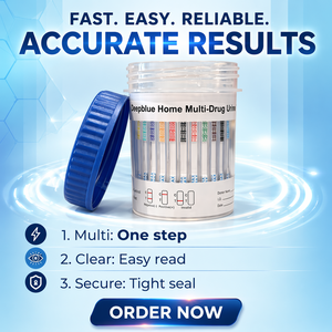 DEEPBLUE Kits de <span class=keywords><strong>test</strong></span> urinaire multi-drogues DOA haute précision pour usage domestique, 17 tests en 1, <span class=keywords><strong>test</strong></span> rapide DOA en gobelet - Product Image 1