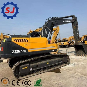 Vente à bas prix, excavatrice Hyundai 220LC-9S d'occasion de haute qualité, 22 tonnes, lourde - Product Image 3