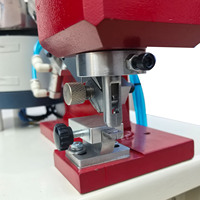 Machine semi-automatique KH-4017 pour la pose de boucles de ceinture en cuir - Machine à poinçonner les boucles et à travailler le cuir