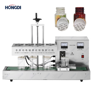 Semi-Automatic Electric Desktop <b>Foil</b> Sealing Machine for Beverage Bottles Cans-Customizable High-Frequency Sealing Easy Operate - Product Image 2